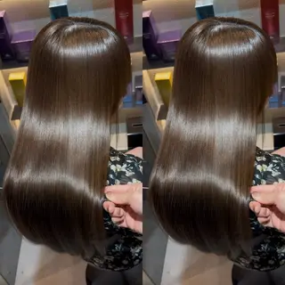 ロング カラー パーマ 新宿/髪質改善支持率 Ｎｏ．1💍yasuのヘアスタイル
