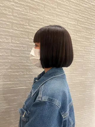 ミディアム ボブ/ 似合わせ🥀原ちひろのヘアスタイル