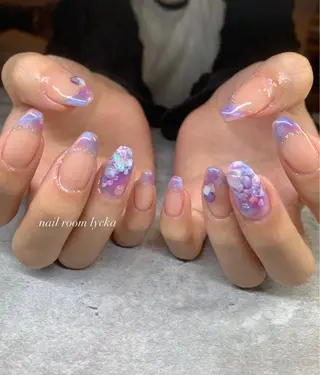 ネイル ネイルルームリッカ 𝐦𝐚𝐲𝐮のネイルデザイン