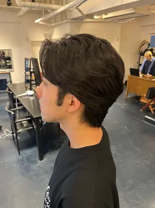 ショート パーマ メンズ 【カットモデル募集】 武田 好誠のヘアスタイル