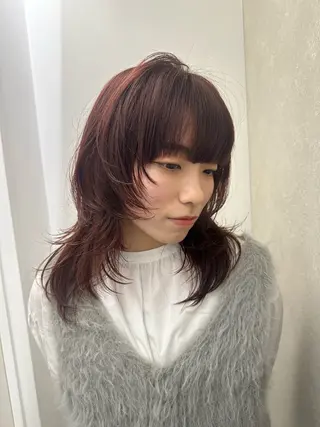 ロング 韓国ヘアメンズ・レデ ィース特化ミクのヘアスタイル
