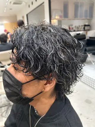 パーマ メンズ 🐲ツイスパ🐲 フェード/龍のヘアスタイル