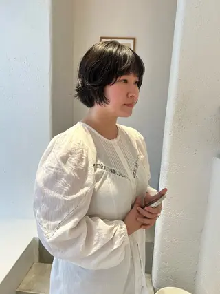 ショート iwami rena /Nary河原町のヘアスタイル