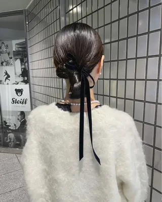 ヘアアレンジ 【表参道】Ruri デジタルパーマのヘアスタイル