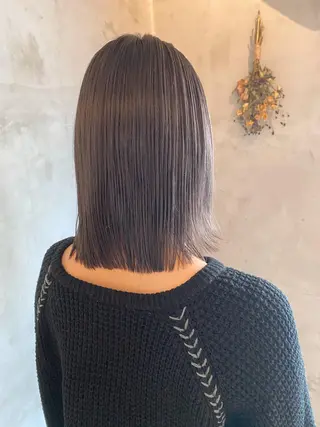ミディアム カラー KAWAI KOHEIのヘアスタイル