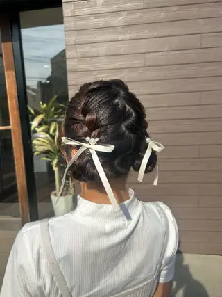 ミディアム 🤍 minaのヘアスタイル