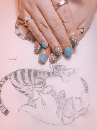 ネイル 平尾駅前/持込み専門 /owlnailのネイルデザイン