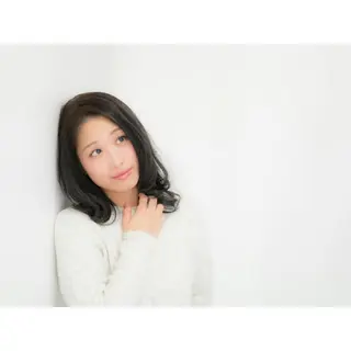ミディアム 永野 良一のヘアスタイル