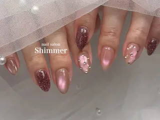 ネイル Shimmer Risaのネイルデザイン