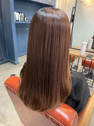セミロング カラーモデル募集ෆ SAEのヘアスタイル