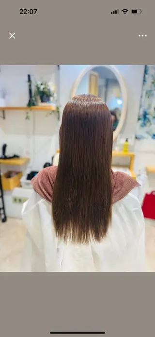 カラー 当時予約大歓迎ですよ ❤️フウちゃん❤️のヘアスタイル