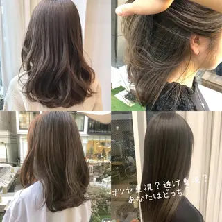 カラー パーマ ヘアアレンジ 髪質改善/韓国風 レイヤー/田村祐樹のヘアスタイル