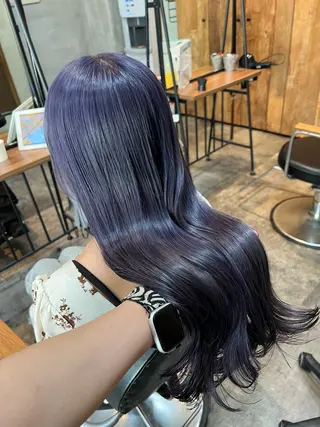 カラー 橋本 奈桜のヘアスタイル