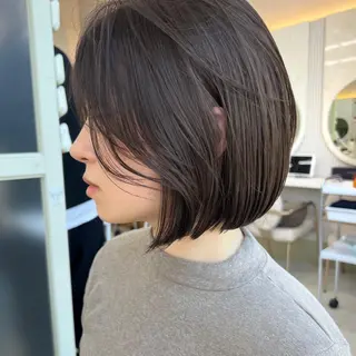 ミディアム カラー レイヤー専門家 ダブルカラー修のヘアスタイル