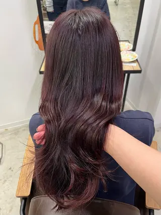ロング かおり/似合わせ/ 透明感カラーのヘアスタイル