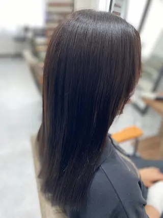 ミディアム へんみ みかのヘアスタイル