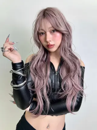 カラー Asami/名古屋/ ハイトーン/デザインのヘアスタイル