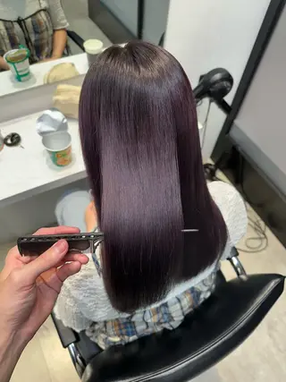 セミロング カラー 美容室難民を救う 美容師/こうたのヘアスタイル