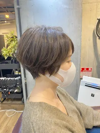 ショート 増山 大起のヘアスタイル