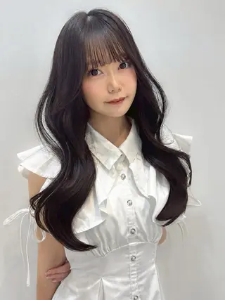 カラー 赤み消し🏹上品甘め トレンドカラー/横浜のヘアスタイル