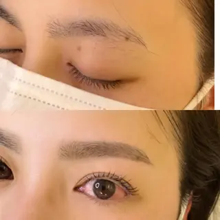 マツエク・マツパ アイブロウ 横道 亜美のマツエク・マツパデザイン