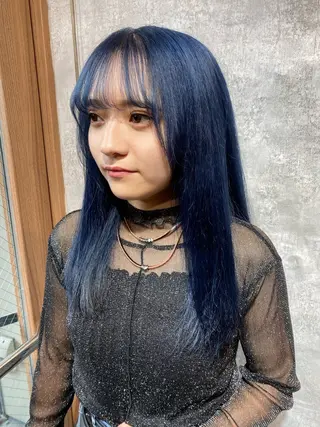 ロング 透明感/くすみカラー 🎀ここみ🎀のヘアスタイル