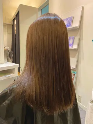ロング パーマ キタド アミのヘアスタイル