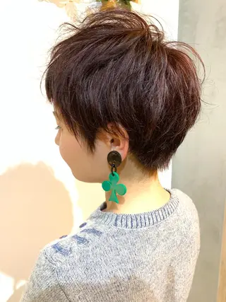 ショート 夜23時まで予約🉑 reverieあきらのヘアスタイル