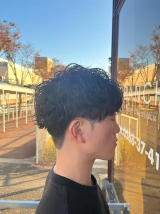 ショート パーマ メンズ 北川 寛之✨メンズパーマ✨のヘアスタイル