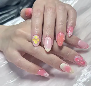 ネイル Horie 雪のネイルデザイン