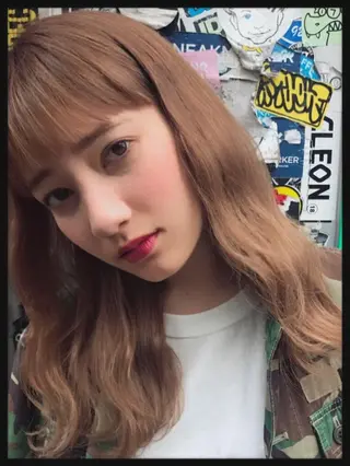 ロング カラー パーマ ヘアアレンジ メンズ キッズ ネイル マツエク・マツパ 🌈髪質改善🉐割✨ 🌻“ever”🌻のヘアスタイル
