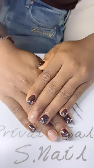 ネイル 大分S.Nail ⟡.*💠🫧のネイルデザイン