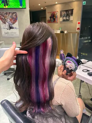 ロング カラー 推しカラー/ ミクのヘアスタイル