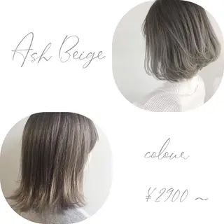 ミディアム カラー ヘアアレンジ 【公式】amble luxe池袋東口🩷のヘアスタイル