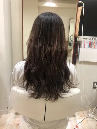 カラー 縮毛矯正/髪質改善 白髪ぼかし/裕香のヘアスタイル