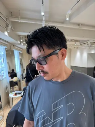 ショート 山崎 光瑠のヘアスタイル