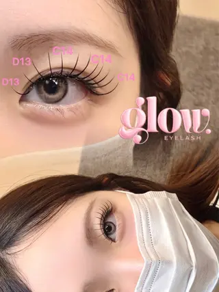 マツエク・マツパ GLOW恵比寿 💞erina💞のマツエク・マツパデザイン
