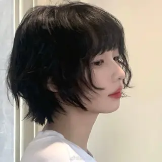 ショート 🥀韓流暖色ヘア 🥀yuzukiのヘアスタイル