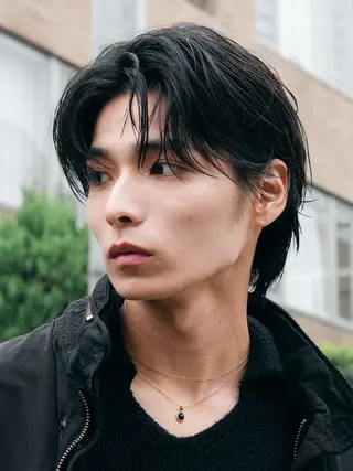 パーマ メンズ 小倉 康聖のヘアスタイル