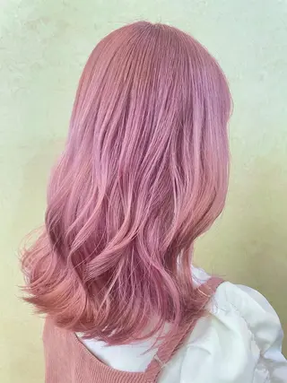 ロング カラー ヘアアレンジ 🦋高瀬寛菜🦋 韓国レイヤーのヘアスタイル