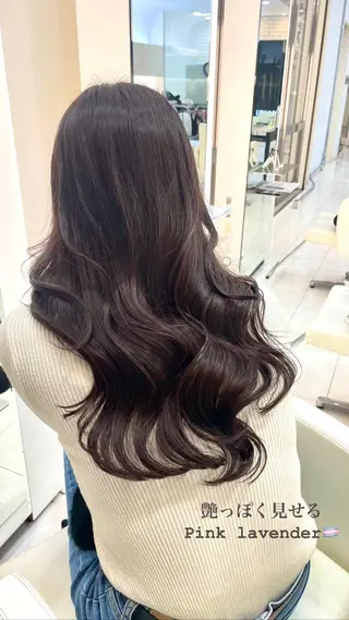カラー 縮毛矯正ブリーチなし 🍒❤ゆうきのヘアスタイル
