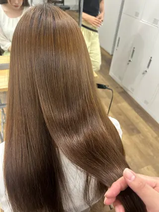 ロング カット✂️ 千夏のヘアスタイル