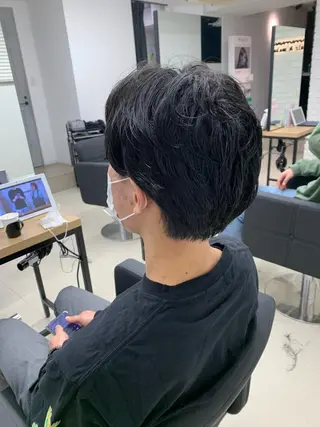 パーマ メンズ 💖クボ モモ💖のヘアスタイル