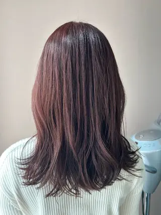 ロング カラー hubhair レイヤー/透明感のヘアスタイル