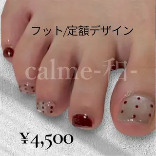 ネイル calme -和-のネイルデザイン