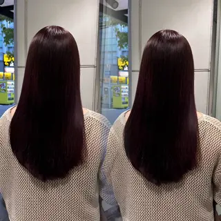 カラー PELEmana🎀 透明感🤎ᩚワンホンのヘアスタイル