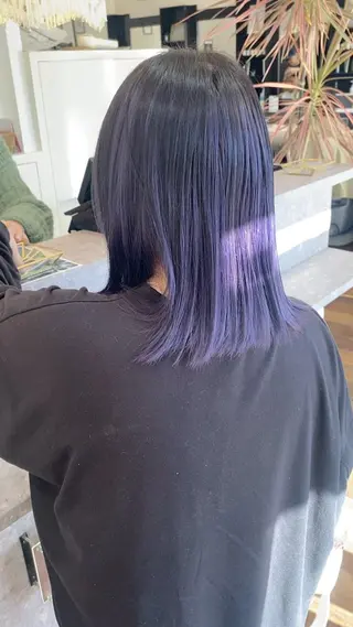 セミロング カラー 🦋透明感カラー🦋 CHIHARUのヘアスタイル