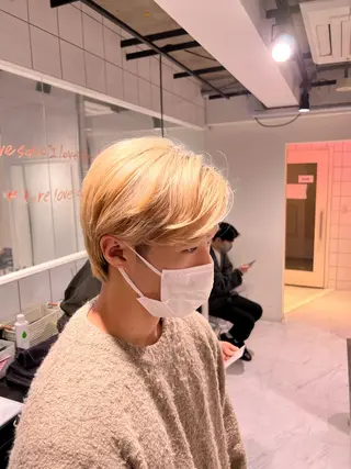 ショート カラー パーマ メンズ 🔥札幌No.1🥇 パーマ特化美容師🔥のヘアスタイル