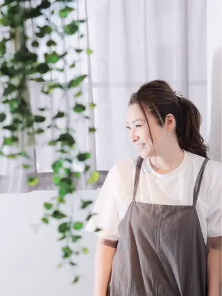 自爪育成/深爪矯正 salon fam_のネイルデザイン