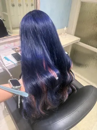 ロング カラー ハイトーン/ブリーチ 💙みずき💙のヘアスタイル